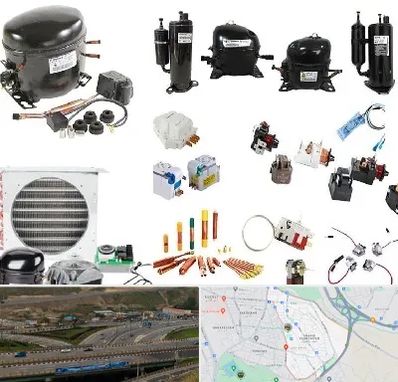 قطعات یخچال در یاغچیان تبریز 