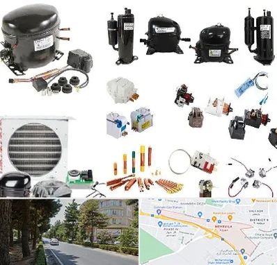 قطعات یخچال در مهرویلا کرج 