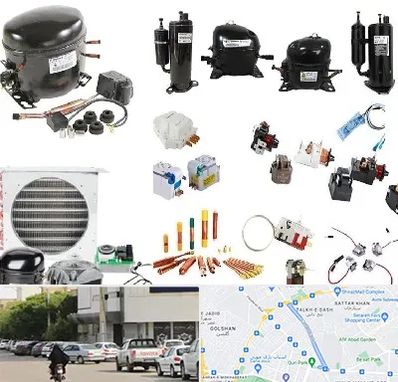 قطعات یخچال در قدوسی شرقی شیراز 