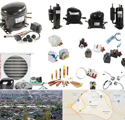 قطعات یخچال در رباط کریم