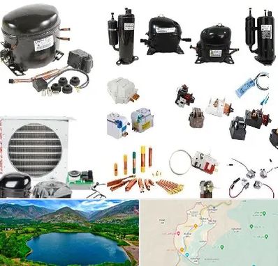 قطعات یخچال در رودبار