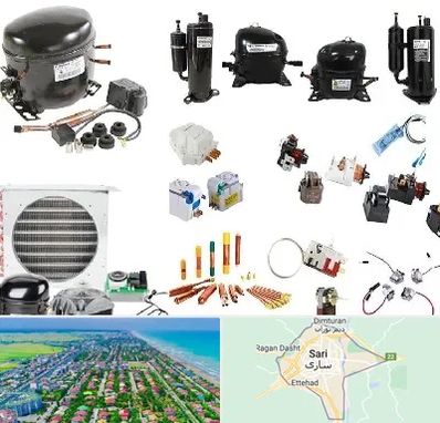 قطعات یخچال در ساری