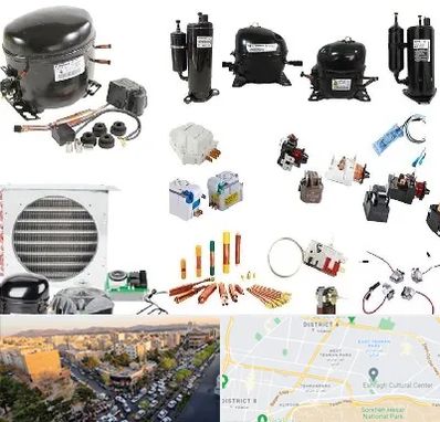 قطعات یخچال در تهرانپارس 