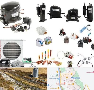 قطعات یخچال در خیابان نیایش شیراز 