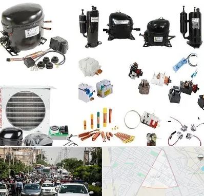 قطعات یخچال در سیدی مشهد 