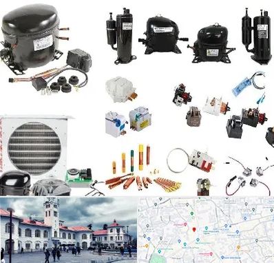 قطعات یخچال در میدان شهرداری رشت 