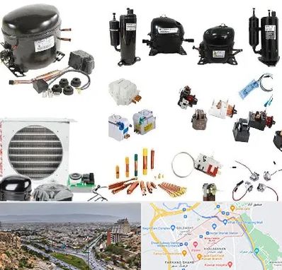 قطعات یخچال در معالی آباد شیراز 