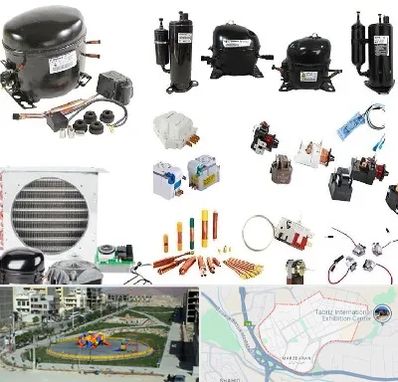 قطعات یخچال در مرزداران تبریز 