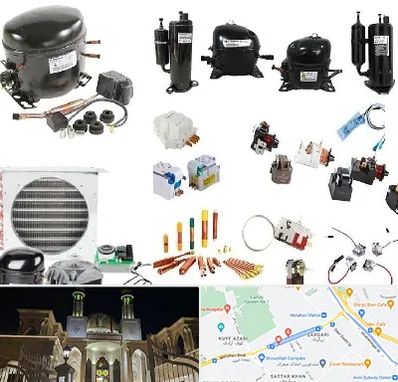 قطعات یخچال در زرگری شیراز 