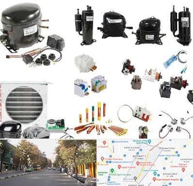 قطعات یخچال در شریعتی