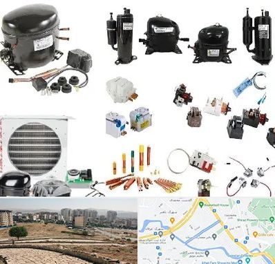 قطعات یخچال در کوی وحدت شیراز 