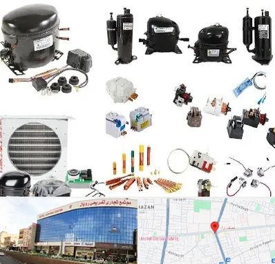 قطعات یخچال در نصف راه تبریز 