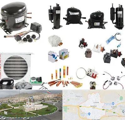 قطعات یخچال در بومهن