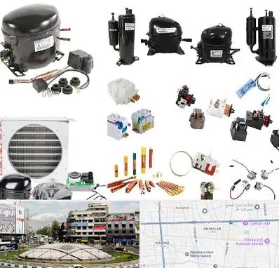 قطعات یخچال در مرکز تهران