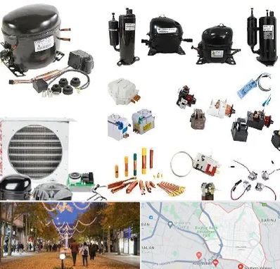 قطعات یخچال در ولیعصر ارومیه 