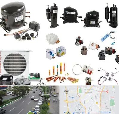 قطعات یخچال در ستارخان 