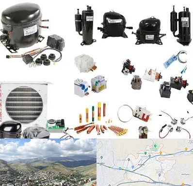 قطعات یخچال در رودهن