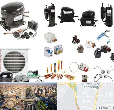 قطعات یخچال در استاد معین