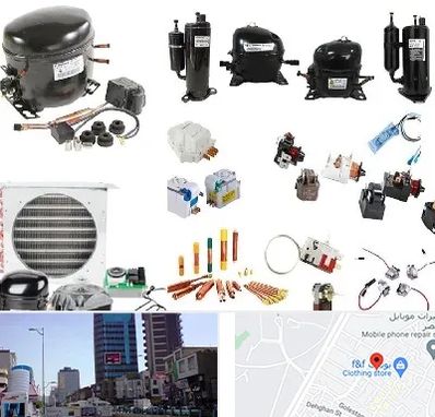 قطعات یخچال در چهارراه طالقانی کرج 