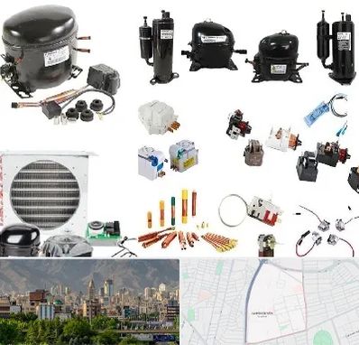 قطعات یخچال در جمشیدیه
