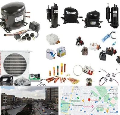 قطعات یخچال در بلوار فردوسی مشهد 