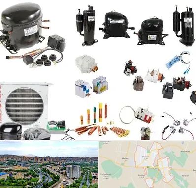 قطعات یخچال در شهریار