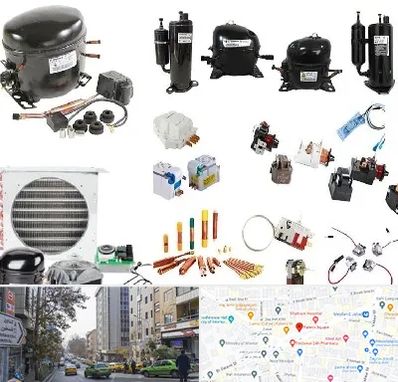 قطعات یخچال در فاطمی