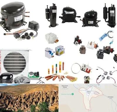 قطعات یخچال در اسکو