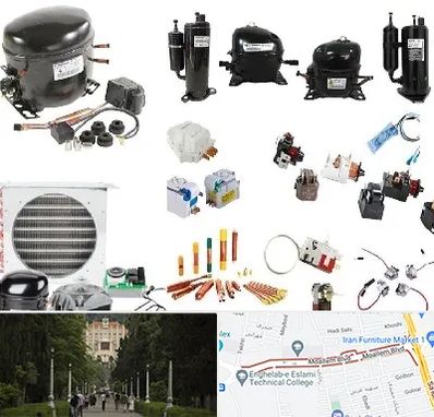 قطعات یخچال در بلوار معلم رشت 