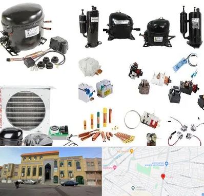 قطعات یخچال در زنبیل آباد قم 