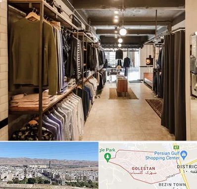 مزون مردانه در شهرک گلستان شیراز