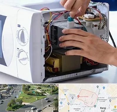 قطعات مایکروفر در شاهین ویلا کرج 