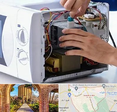 قطعات مایکروفر در شهر ری