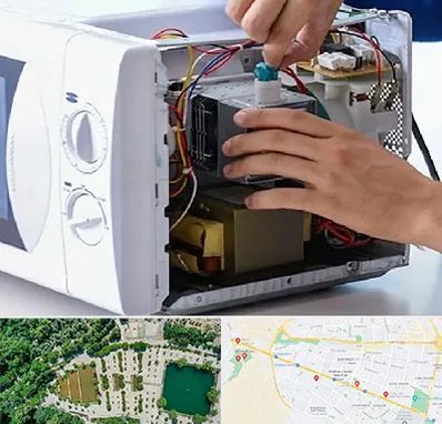 قطعات مایکروفر در وکیل آباد مشهد