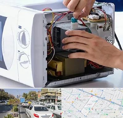 قطعات مایکروفر در مفتح مشهد 