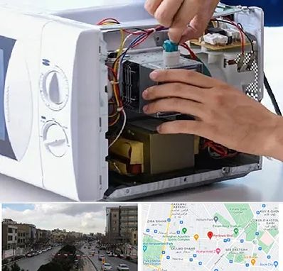 قطعات مایکروفر در بلوار فردوسی مشهد 