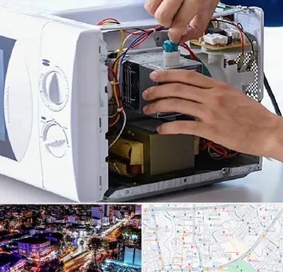 قطعات مایکروفر در منظریه رشت 