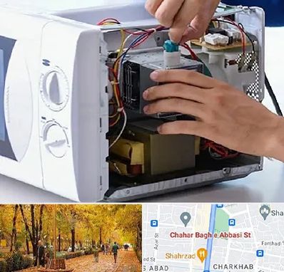 قطعات مایکروفر در چهارباغ اصفهان 