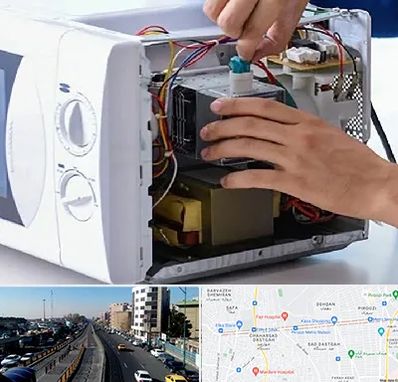 قطعات مایکروفر در پیروزی