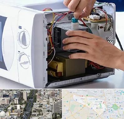 قطعات مایکروفر در منطقه 18 تهران 