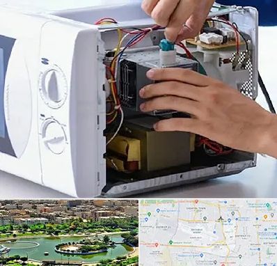 قطعات مایکروفر در منطقه 9 تهران