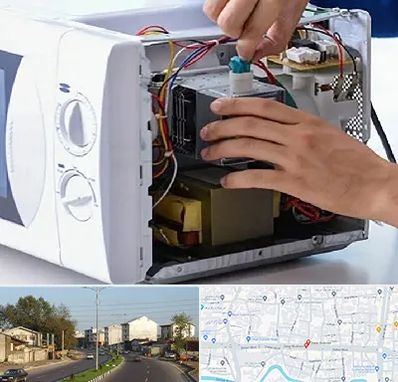 قطعات مایکروفر در ضیابری رشت 