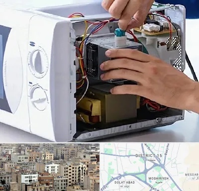 قطعات مایکروفر در جنوب شرق تهران