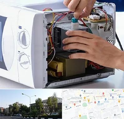 قطعات مایکروفر در میدان کاج 