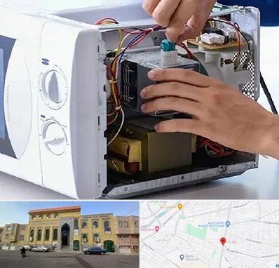 قطعات مایکروفر در زنبیل آباد قم 