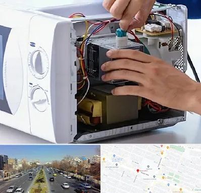 قطعات مایکروفر در بلوار معلم مشهد 