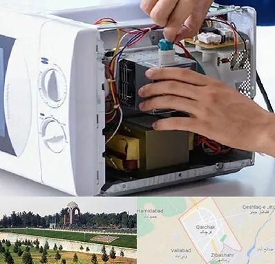 قطعات مایکروفر در قرچک