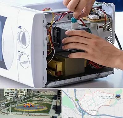 قطعات مایکروفر در مرزداران تبریز 