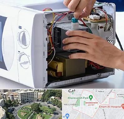 قطعات مایکروفر در جهانشهر کرج 