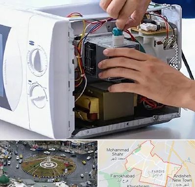 قطعات مایکروفر در فردیس کرج 